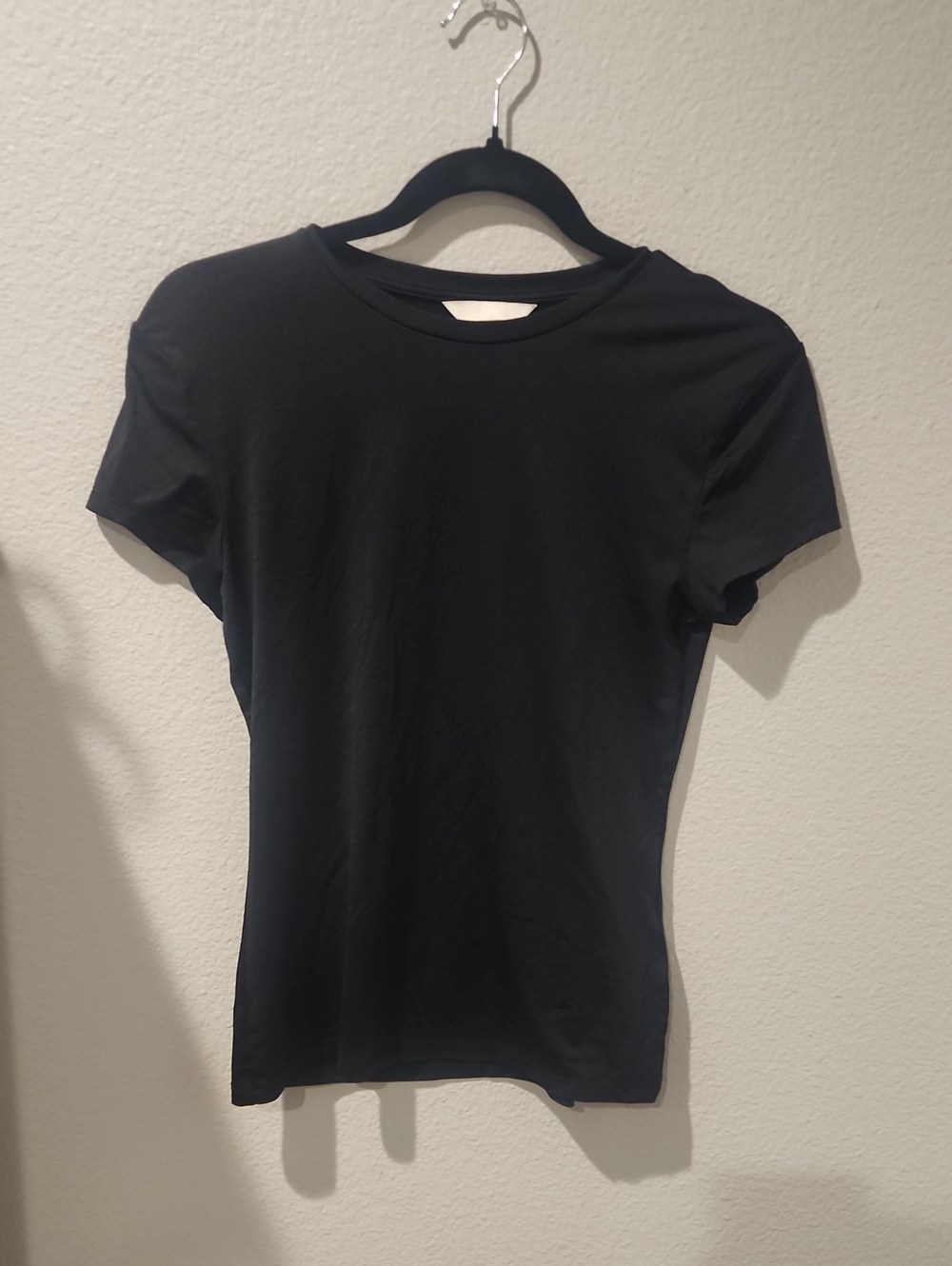 H&M Black Short Sleeve Crewneck Tee